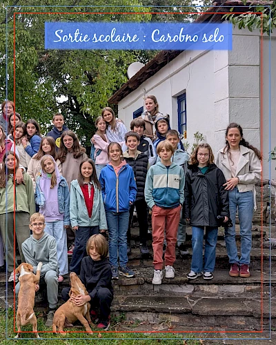 Sortie scolaire : Carobno selo
