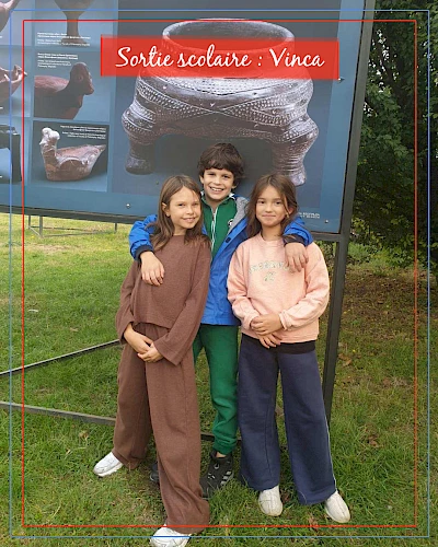 Sortie scolaire : Vinca