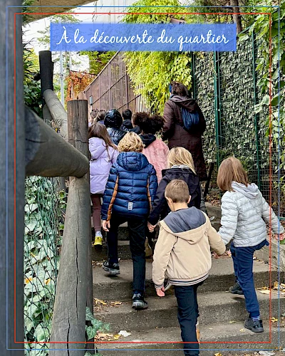 Sortie scolaire : Découverte du quartier