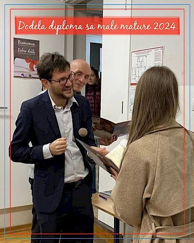 Remise des diplômes du DNB 2025