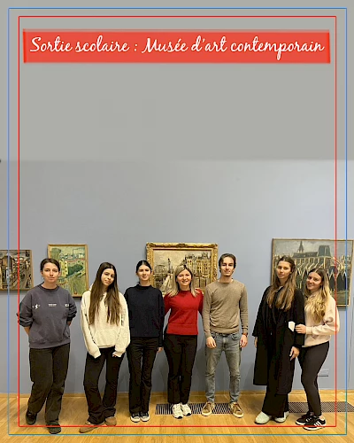 Sortie scolaire : Musée d'art contemporain