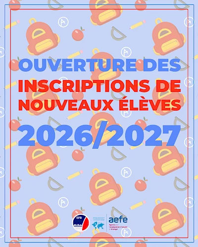 Inscriptions de nouveaux élèves