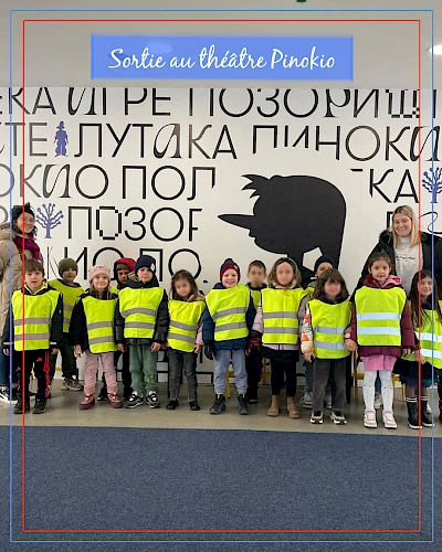 Sortie au théâtre Pinokio