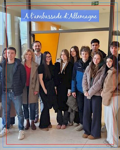 A l'ambassade d'Allemagne