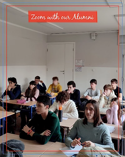 En visioconférence avec nos Alumni