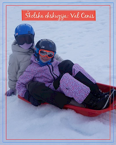 Voyage scolaire : Val Cenis