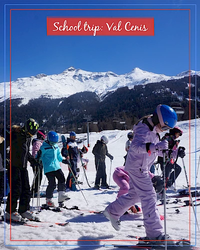 Voyage scolaire : Val Cenis