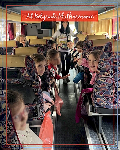 A la Philharmonie de Belgrade