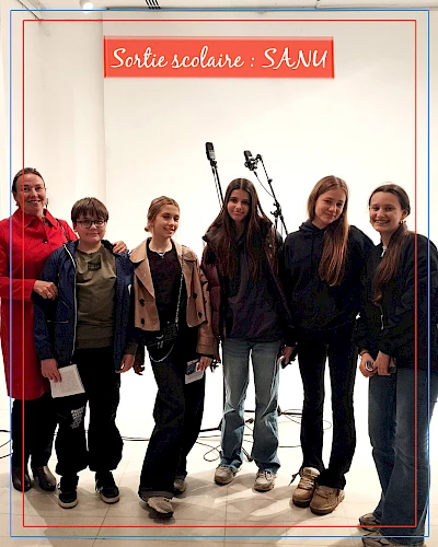 Sortie scolaire SANU 2