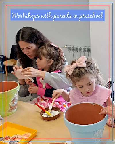 Ateliers avec les parents maternelle