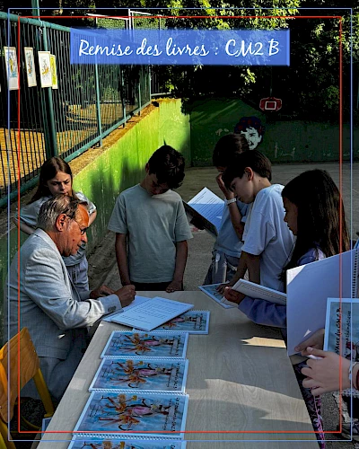 Remise des livres CM2 B