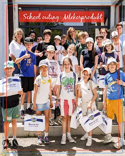 Sortie scolaire : Mlekoprodukt 2026