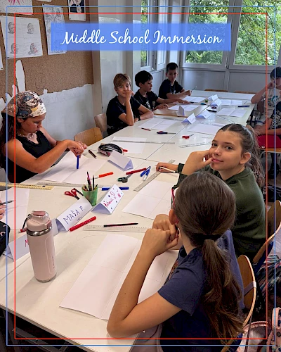 Immersion au collège 2026