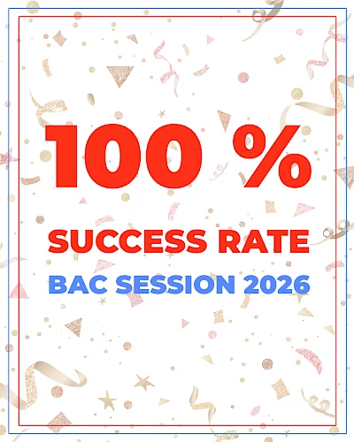 100 % réussite au Bac 2026