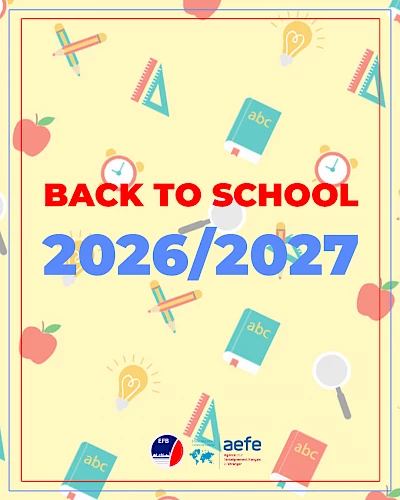Rentrée échelonnée 2026-2027