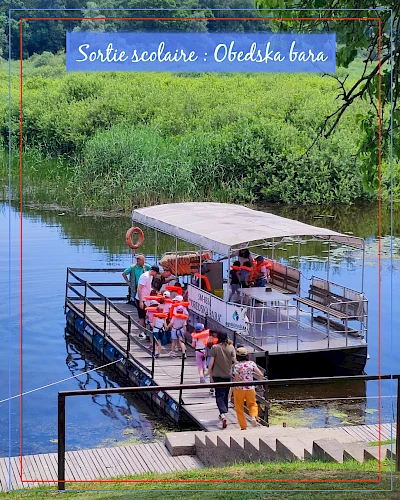 Sortie scolaire : Obedska bara 2026