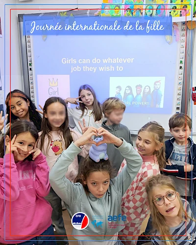 Journée de la fille anglais