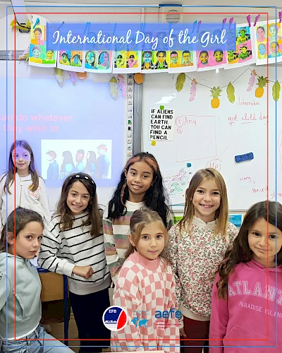 Journée de la fille anglais